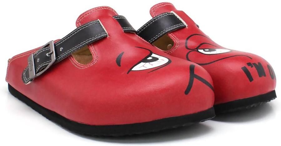 GOBY Stoned Clogs Handgemaakt Premium Kwaliteit