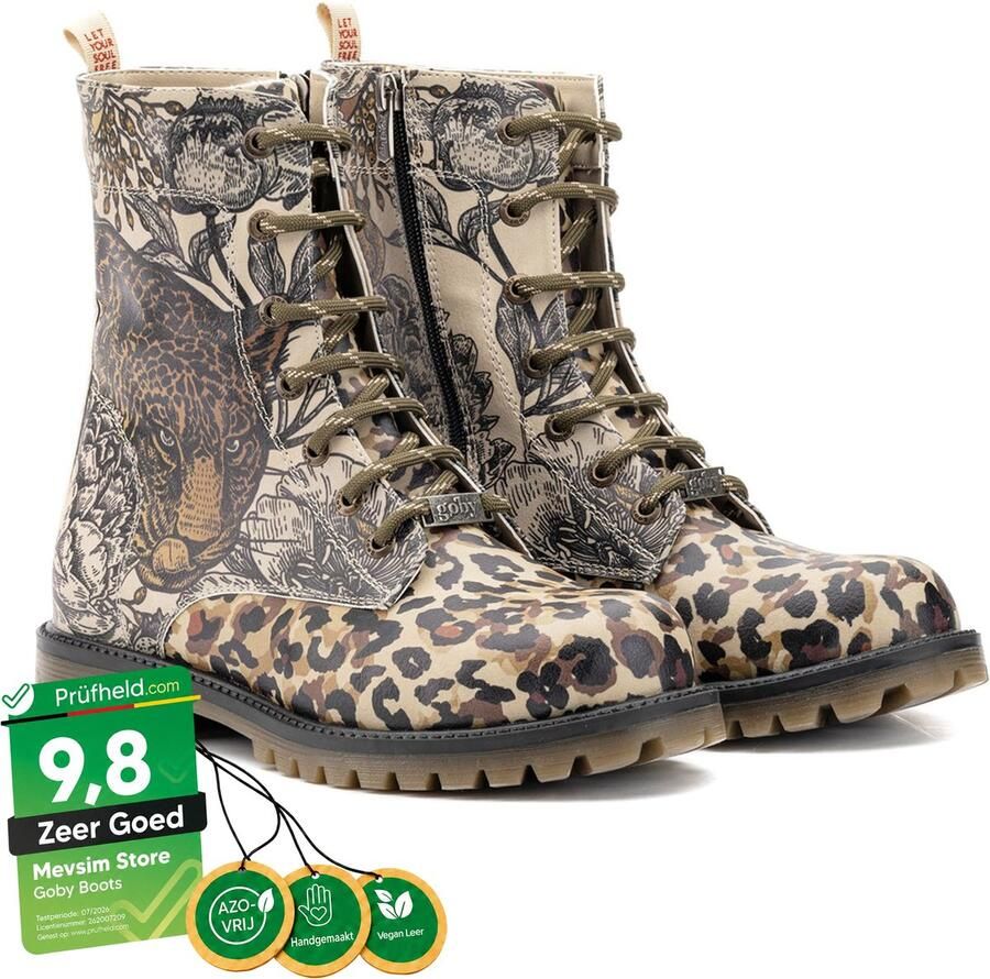 GOBY Hartley Boots Laars Laarzen Damesboots Dames laarzen Longboots Handmade - Foto 4