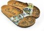 GOBY Graffiti Art Sandalen Slippers Hoge kwaliteit Handmade - Thumbnail 2