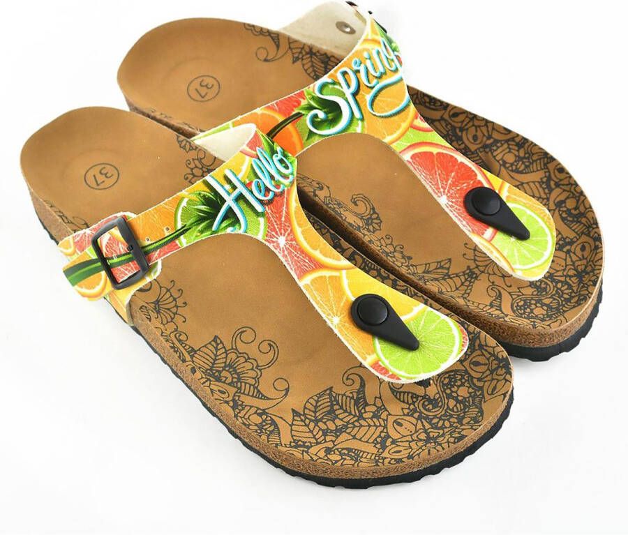 GOBY Hello Spring Slippers Sandalen -Hoge kwaliteit Handmade