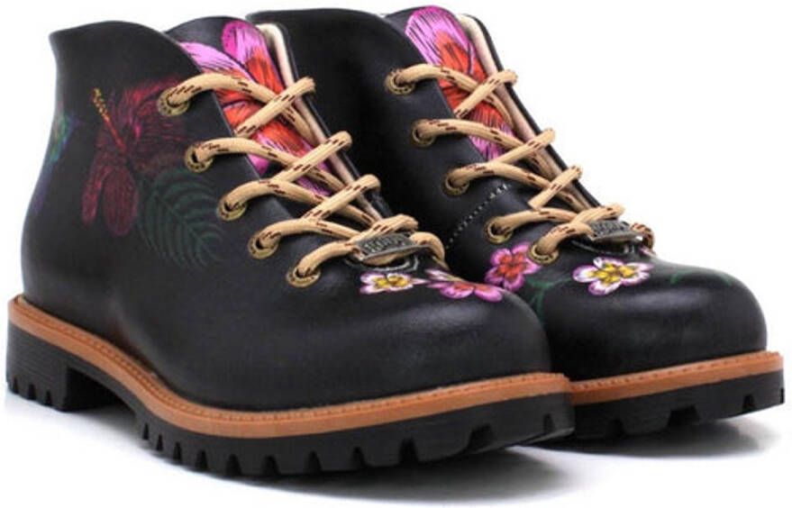 GOBY Hibiscus Hike Dames Veterboot Vegan Handgemaakt