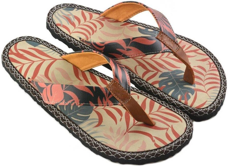 GOBY Jungle Vibes Dames Slippers Vegan Handmade