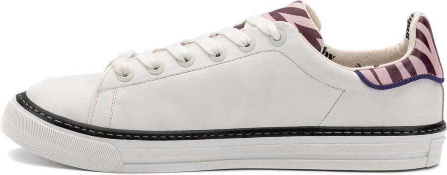 GOBY Lazy cat Sneakers Sneaker Damessneaker Damessneakers Hoge kwaliteit Handmade Kattenprint