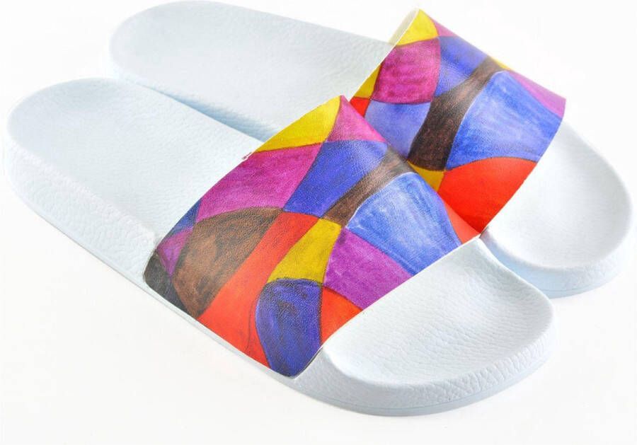 GOBY Kleuren Slippers Sandalen Handgemaakt Premium Kwaliteit