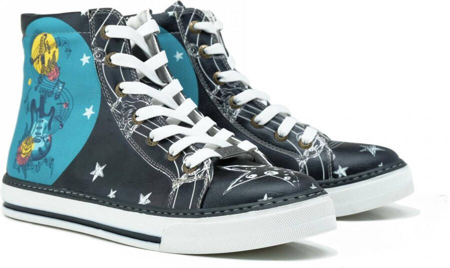GOBY Kooning Sneaker laars Laarzen Damesboots Dames laarzen Sneaker boots Handmade - Foto 2