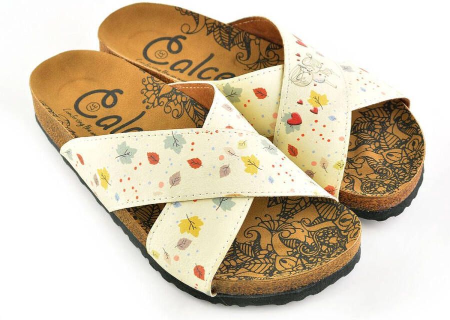 GOBY Leafes Slippers Sandalen -Hoge kwaliteit Handmade