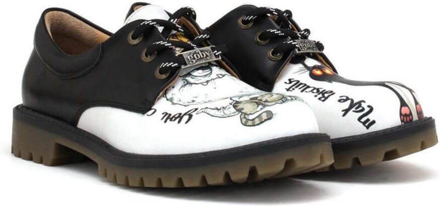 GOBY Little Beastie Enkellaars Handmade Vegan Leer Dames