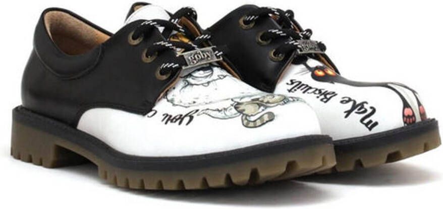 GOBY Little Beastie Enkellaars Handmade Vegan Leer Dames