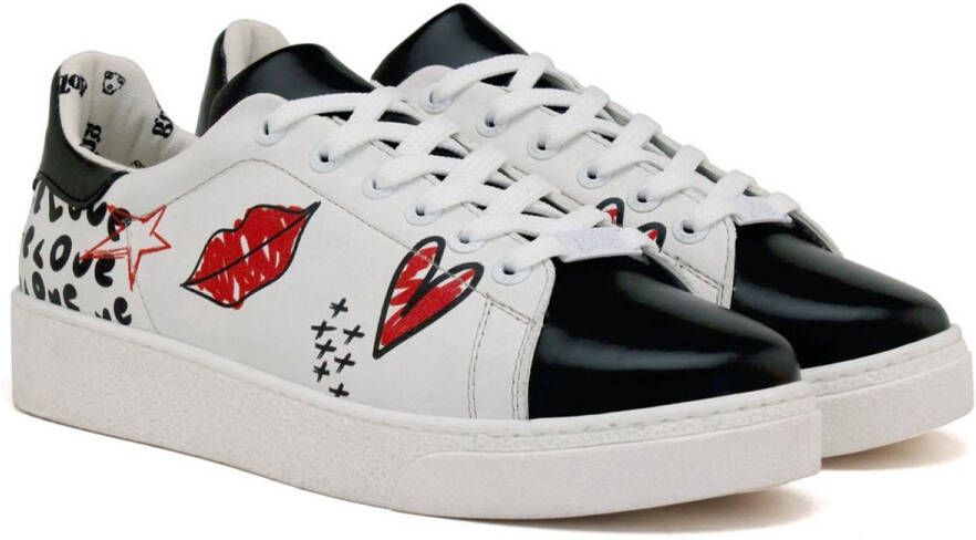 GOBY Love Attack Dames Sneakers Vegan Handmade