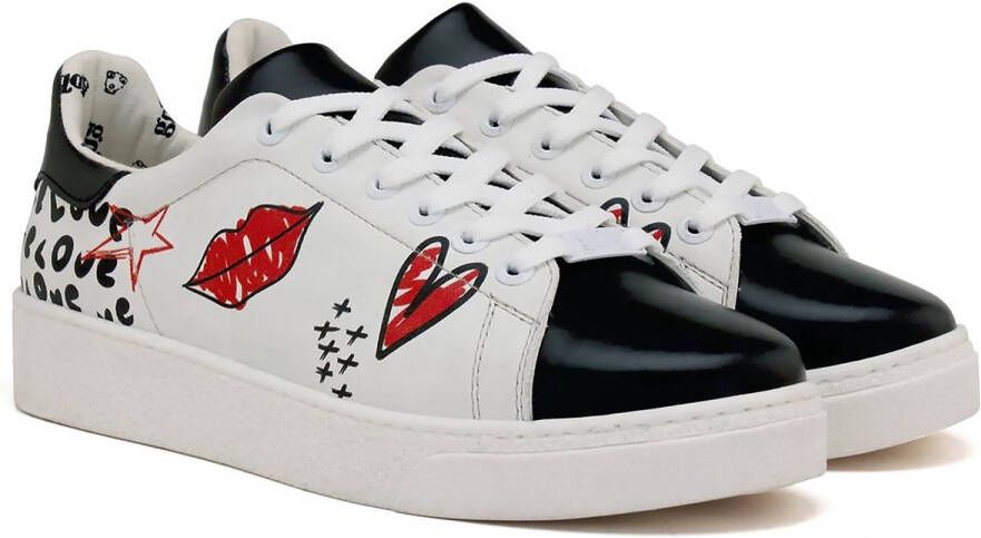 GOBY Love Attack Dames Sneakers Vegan Handmade