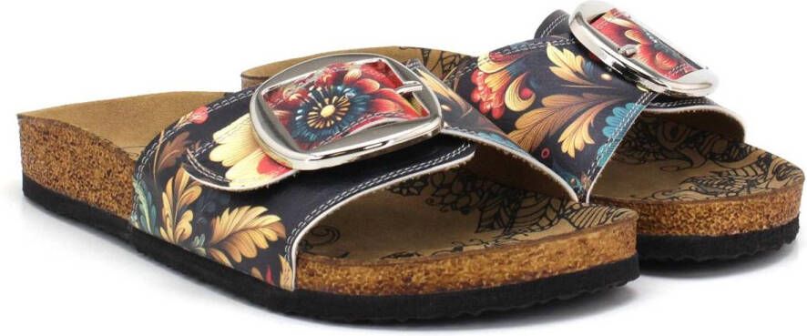 GOBY Midnight Bloom Dames Sandalen Vegan Handmade