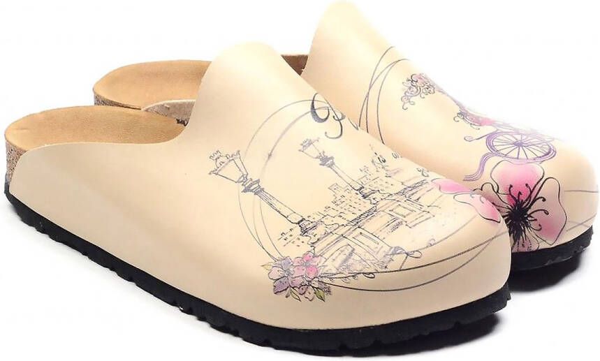 GOBY Paris Is Always A Good Idea Clogs Slippers Hoge kwaliteit Handmade