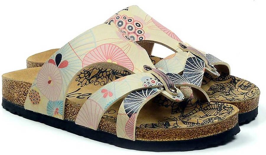 GOBY Patroon Slippers Sandalen -Hoge kwaliteit Handmade
