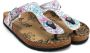 GOBY Blauwe Mandala Patroon Sandalen Slippers Hoge kwaliteit Handmade - Thumbnail 3