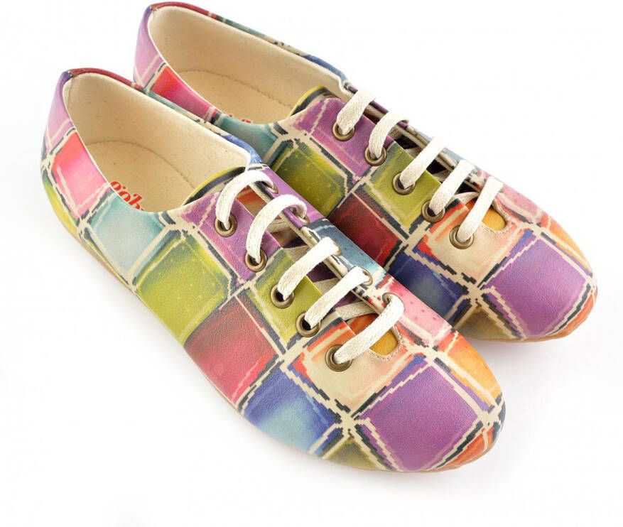 GOBY Pattern Ballerina s Handgemaakt Premium Kwaliteit
