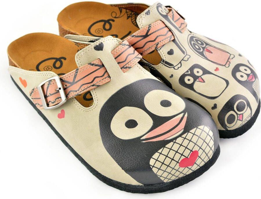 GOBY Pinguïns Clogs Slippers -Hoge kwaliteit Handmade