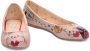 GOBY Pinky Ballerinas Flats Hoge kwaliteit Handmade Meisjesprint - Thumbnail 2