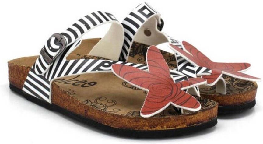 GOBY Red Starfish Sandalen Slippers Hoge kwaliteit Handmade