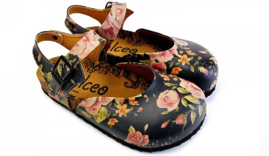 GOBY Rosé Romance Clogs Handmade en Vegan Elegant en Comfortabel
