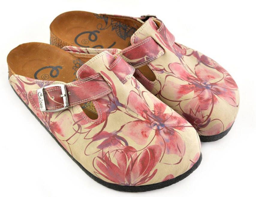 GOBY Roselle Clogs Dames Handgemaakt Vegan Leer