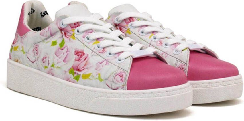 GOBY Rosy Bloom Dames Sneakers Handmade Vegan
