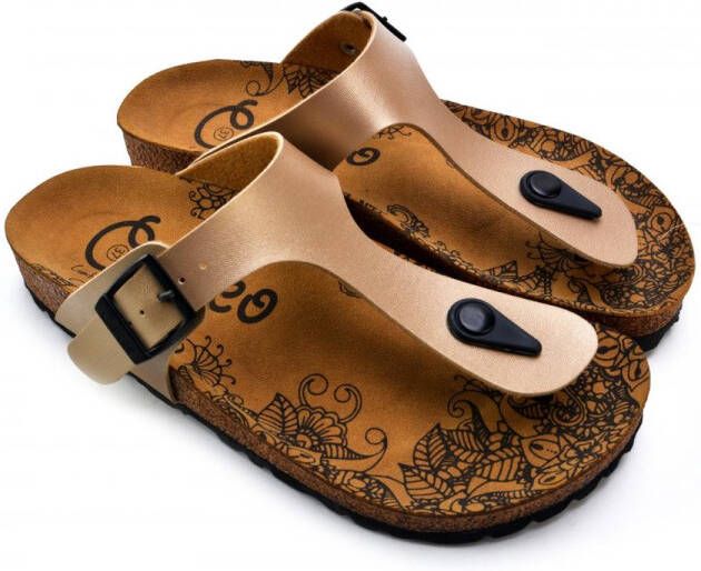 GOBY Roze Sandalen Slippers Hoge kwaliteit Handmade