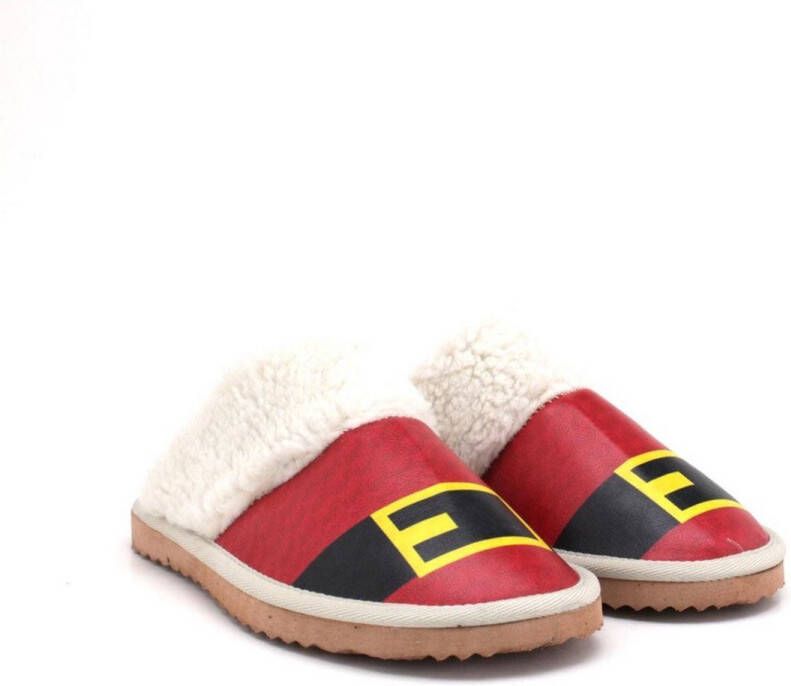 GOBY Santa Sloffen Handmade Vegan Leer Dames