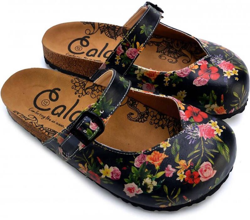 GOBY Secret Garden Dames Clogs Vegan Handmade