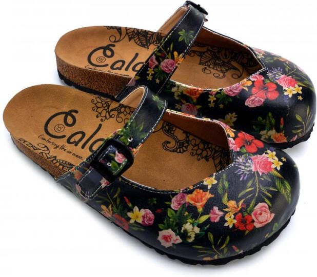 GOBY Secret Garden Dames Clogs Vegan Handmade