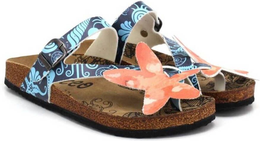GOBY Starfish Splash Dames Slippers Vegan Handmade