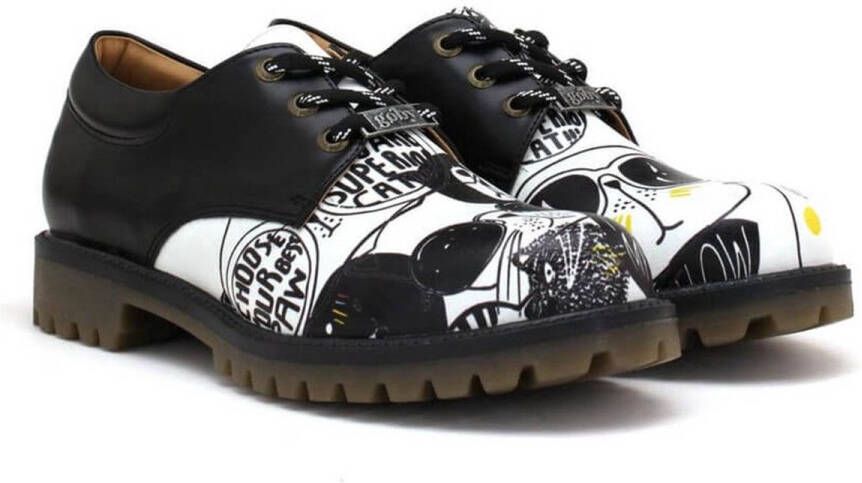GOBY Super Cat Enkellaars Handmade Vegan Leer Dames