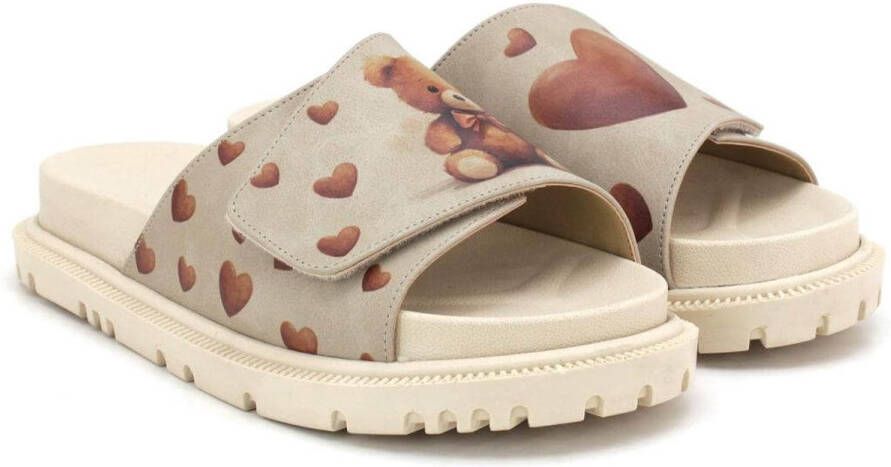 GOBY Teddy Hartjes Slippers Handmade en Vegan Zacht en Lief