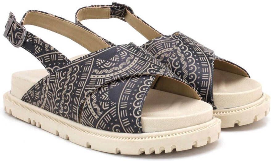 GOBY Tribal Chic Dames Sandalen Handmade Vegan