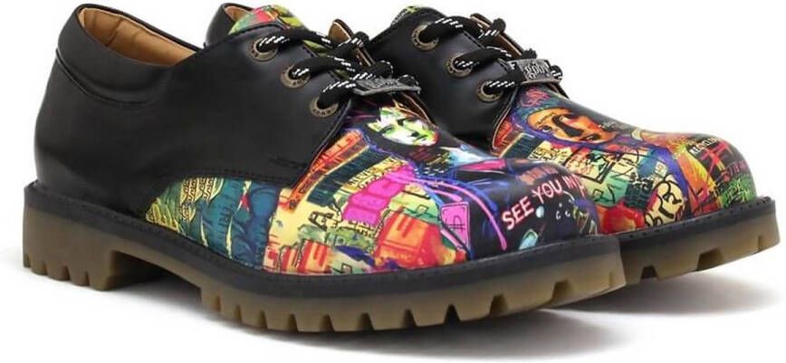 GOBY Urban Pulse Dames Veterschoenen Handmade Vegan