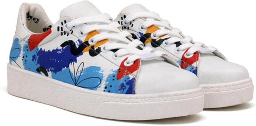 GOBY Urban Splash Dames Sneaker Vegan Handgemaakt