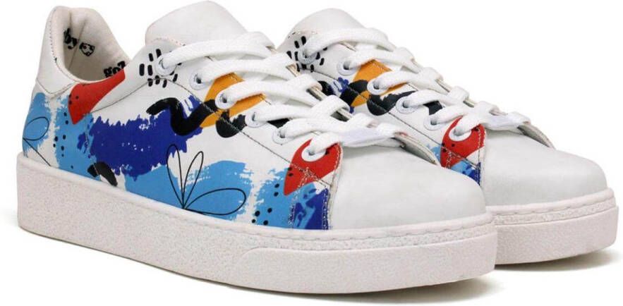GOBY Urban Splash Dames Sneaker Vegan Handgemaakt
