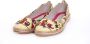 GOBY Vogels Print Ballerinas Flats Hoge kwaliteit Handmade Meisjesprint - Thumbnail 1