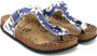 GOBY White Flowers Slippers Sandalen -Hoge kwaliteit Handmade - Thumbnail 1