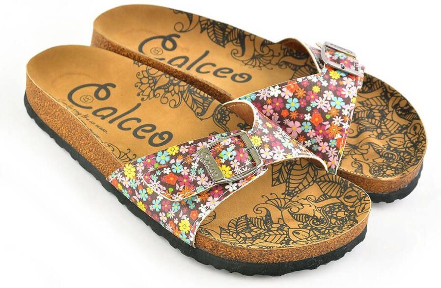 GOBY Wildflower Joy Dames Sandalen Vegan Handmade