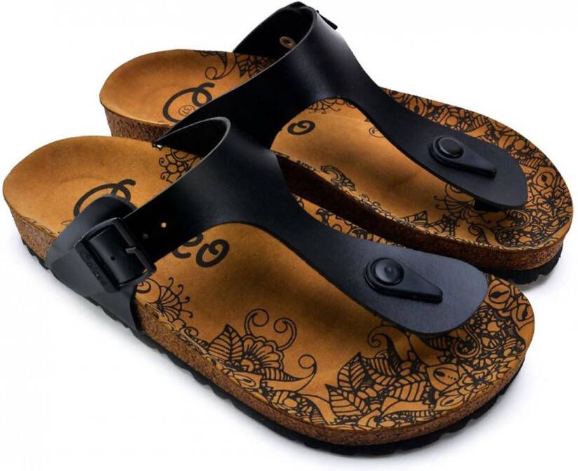 GOBY Zenstep Sandalen Dames Vegan Leer Handgemaakt