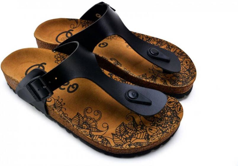 GOBY Zenstep Sandalen Dames Vegan Leer Handgemaakt