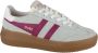 Gola Athena suède sneakers mintgroen fuchsia - Thumbnail 2