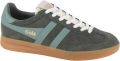 Gola Cyclone suède sneakers donkergroen - Groen