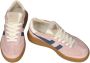 Gola Athena suède sneakers roze blauw - Thumbnail 4