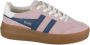 Gola Athena suède sneakers roze blauw - Thumbnail 5