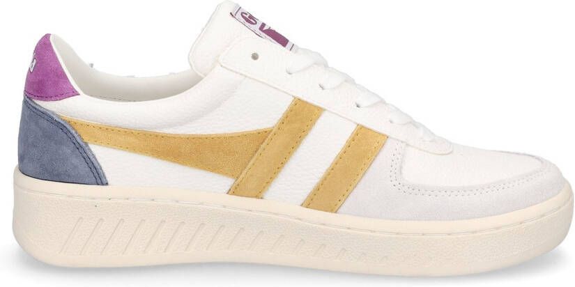 Gola dames sneaker Grandslam Trident wit geel