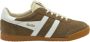 Gola Elan suède sneakers beige wit - Thumbnail 2