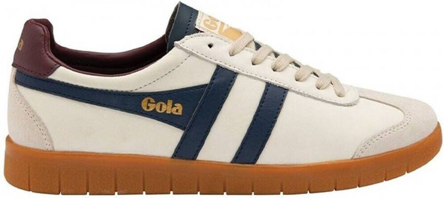 Gola Hurricane Leather De sneakers van de manier Mannen Zwarte