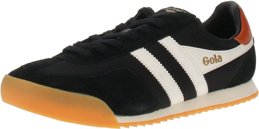 Gola Europa Herensneaker Zwart-Off-Wit-Moody-Orange