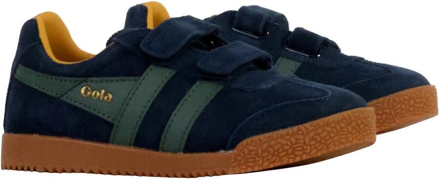 Gola Barrier Strap leren kinderschoenen